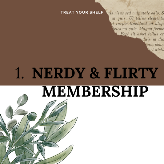 3. Nerdy & Flirty Membership (One Book Every Other Month)